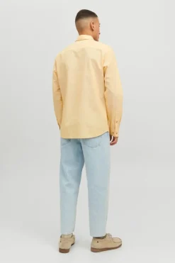 Camisa Linho De Manga Comprida