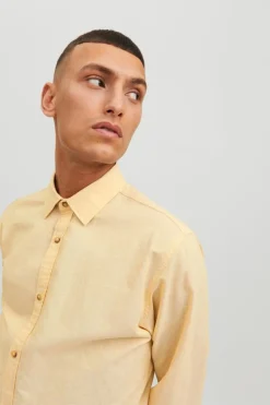 Camisa Linho De Manga Comprida