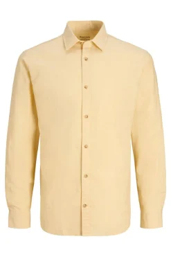 Camisa Linho De Manga Comprida