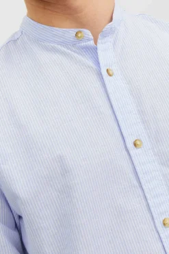 Camisa Linho De Manga Comprida