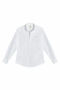 Camisa Lisa De Manga Comprida