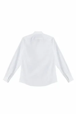 Camisa Lisa De Manga Comprida