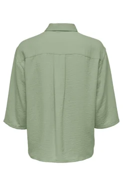 Camisa Manga 3/4 Botoes