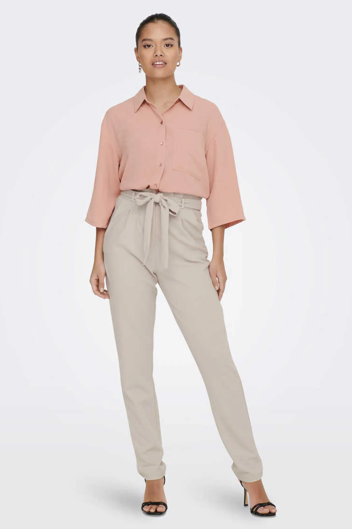 Camisa Manga 3/4 Botoes