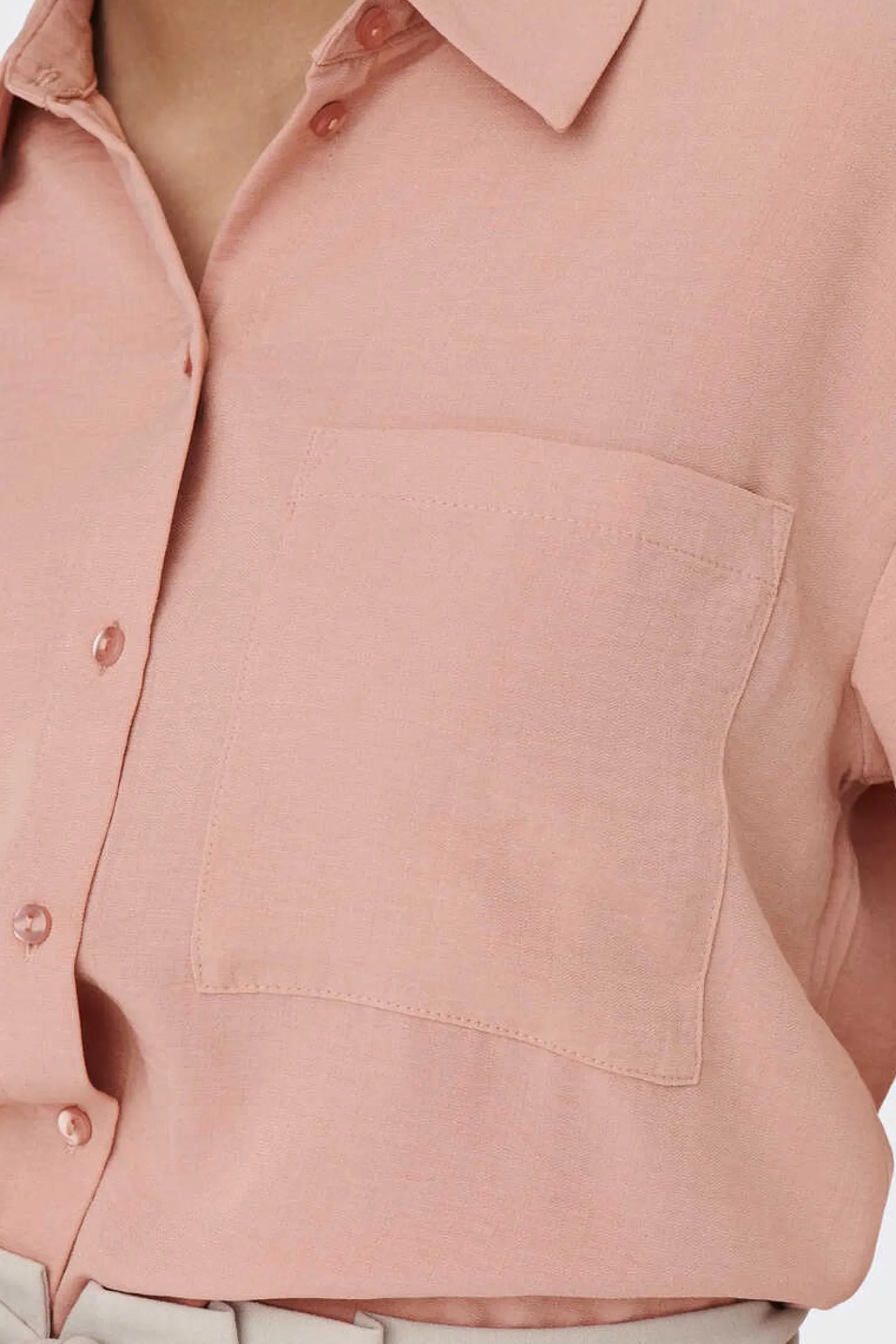 Camisa Manga 3/4 Botoes