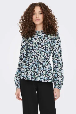 Camisa Manga Comprida Com Folho Baixo