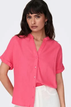 Camisa Manga Curta Popelina