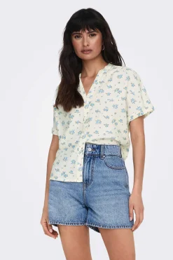 Camisa Manga Curta Popelina