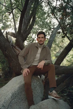 Camisa Microbombazina Slim Fit