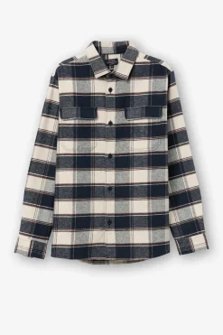 Camisa Overshirt De Flanela Em Xadrez