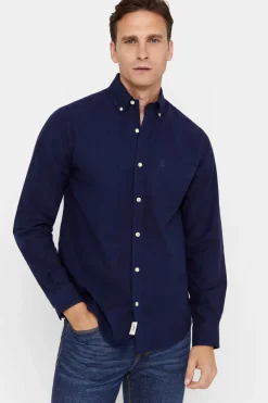 Camisa Oxford Liso