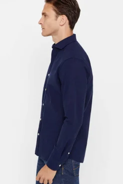 Camisa Oxford Liso Corte Slim