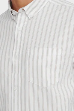 Camisa Oxford Riscas