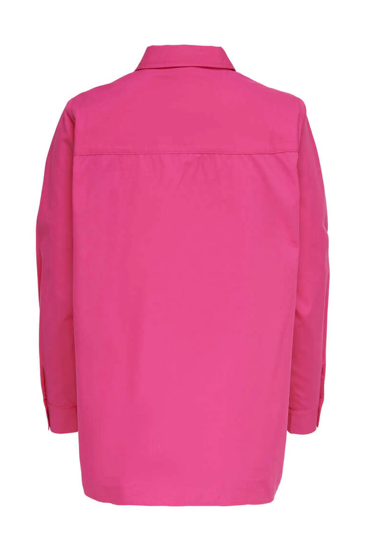 Camisa Popelina Gola Lapelas