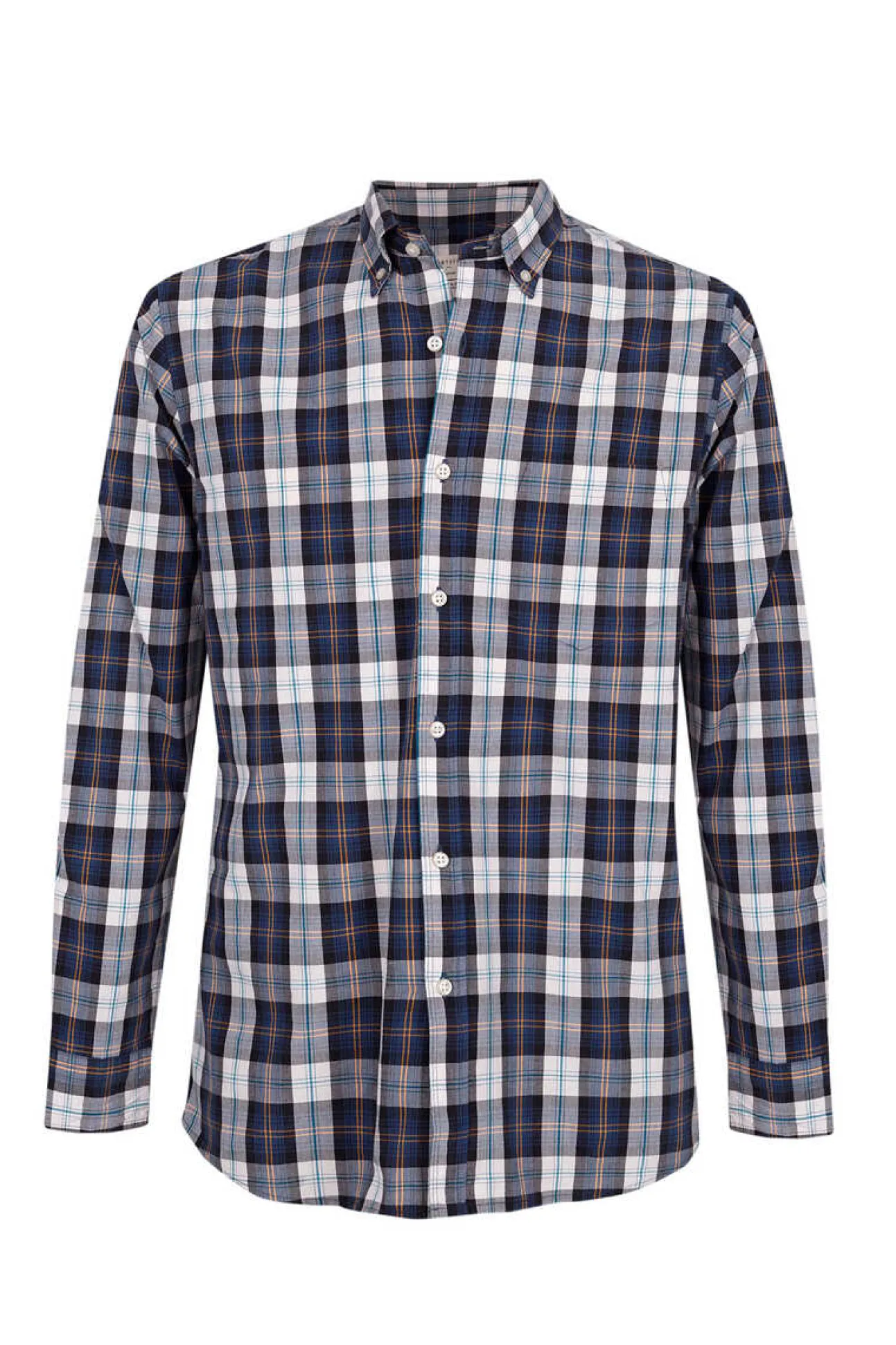 Camisa Quadrados Facil De Engomar