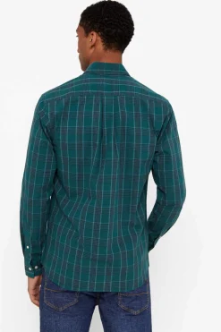 Camisa Quadrados Facil De Engomar