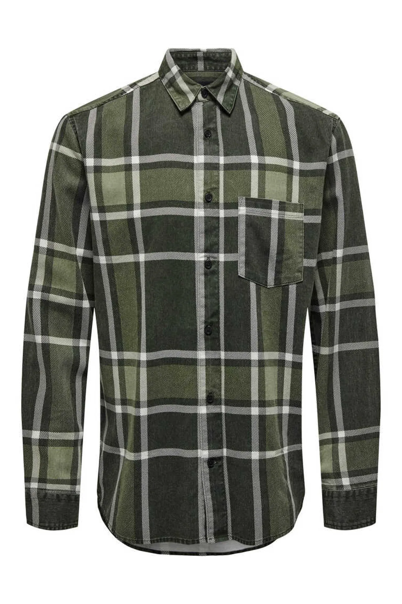 Camisa Regular Fit Quadrados