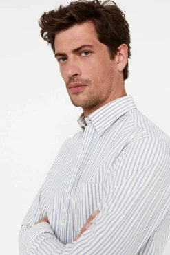 Camisa Riscas Facil De Engomar