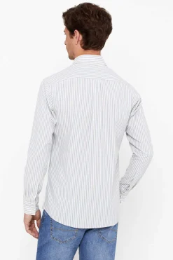 Camisa Riscas Facil De Engomar