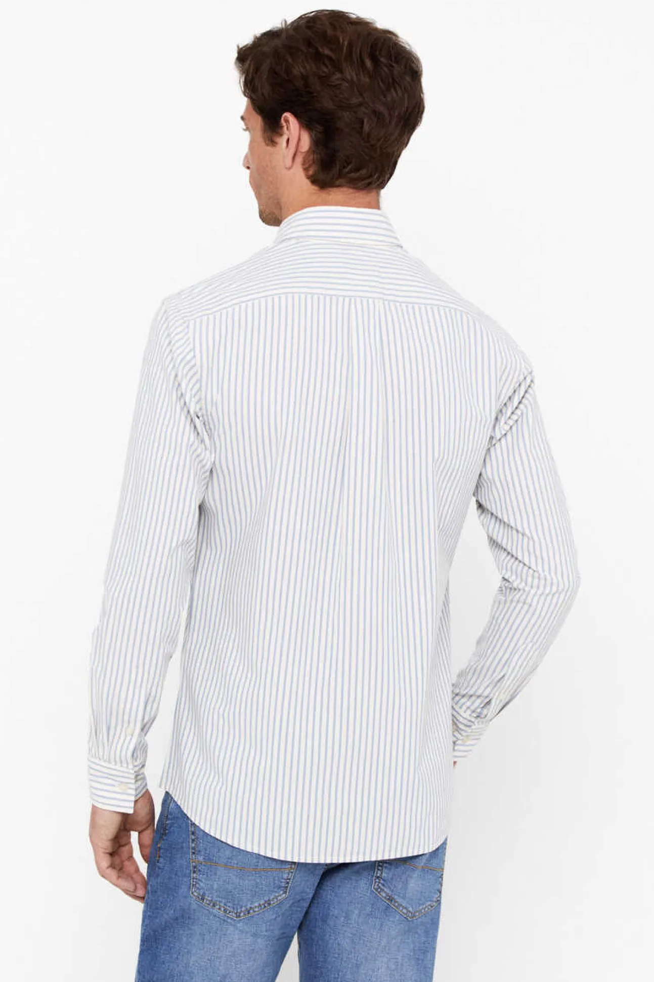 Camisa Riscas Facil De Engomar