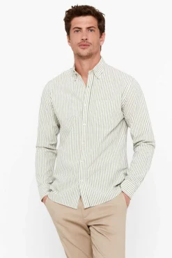 Camisa Riscas Facil De Engomar