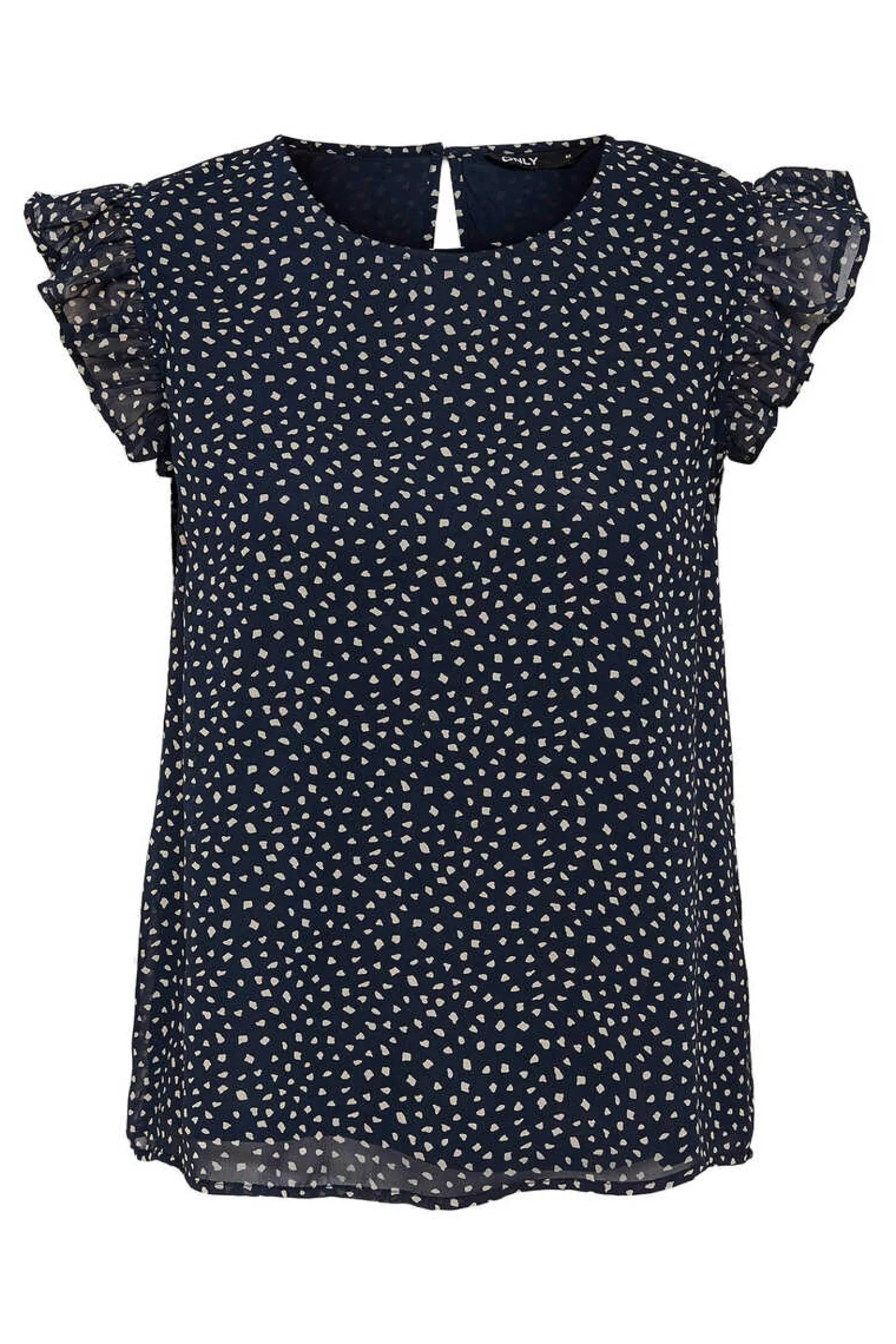 Camisa Sem Mangas Com Gola Redonda