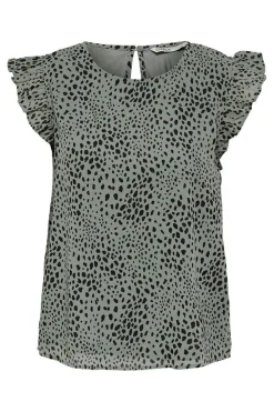 Camisa Sem Mangas Com Gola Redonda