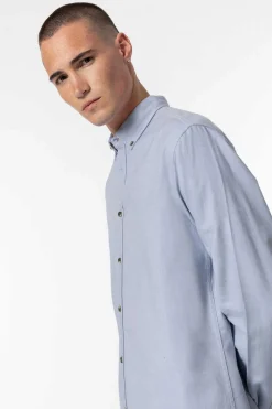 Camisa Slim Fit De Twill
