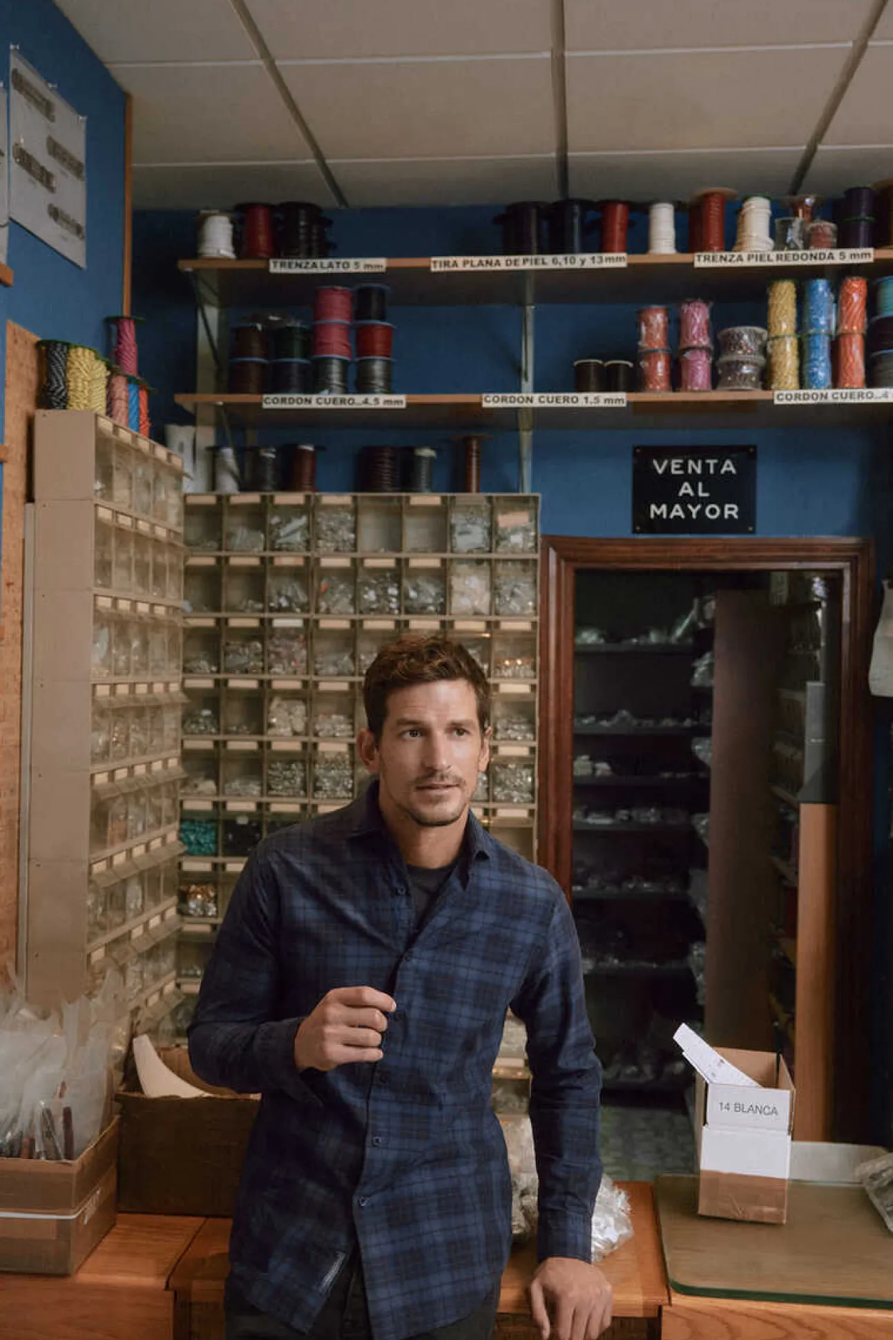 Camisa Xadrez Lavada Slim Fit