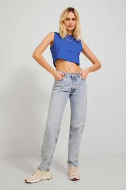 Camiseta Crop Sin Mangas