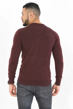 Camisola Basica Com Gola Caixa