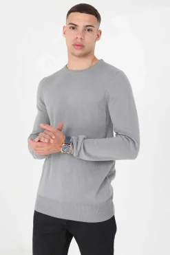 Camisola Basica Com Gola Caixa