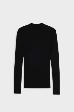 Camisola Canelada Gola Alta