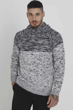 Camisola Com Blocos Jaspeados