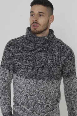 Camisola Com Blocos Jaspeados