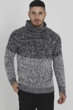 Camisola Com Blocos Jaspeados