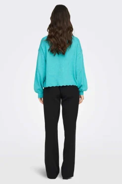 Camisola Com Malha Debruada