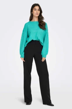 Camisola Com Malha Debruada