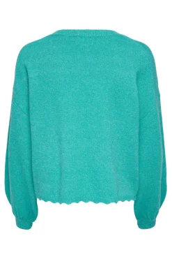 Camisola Com Malha Debruada