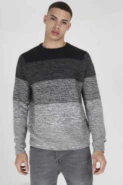 Camisola Com Paineis Jaspeada