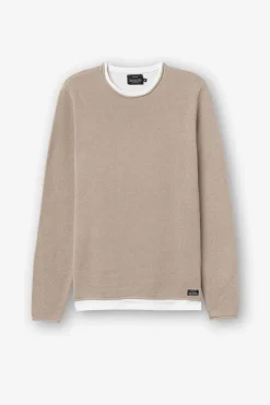 Camisola Combinada Textura