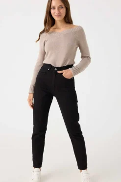 Camisola De Decote Em Bico