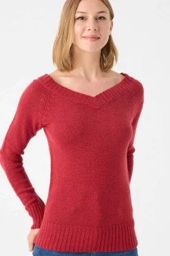 Camisola De Decote Em Bico