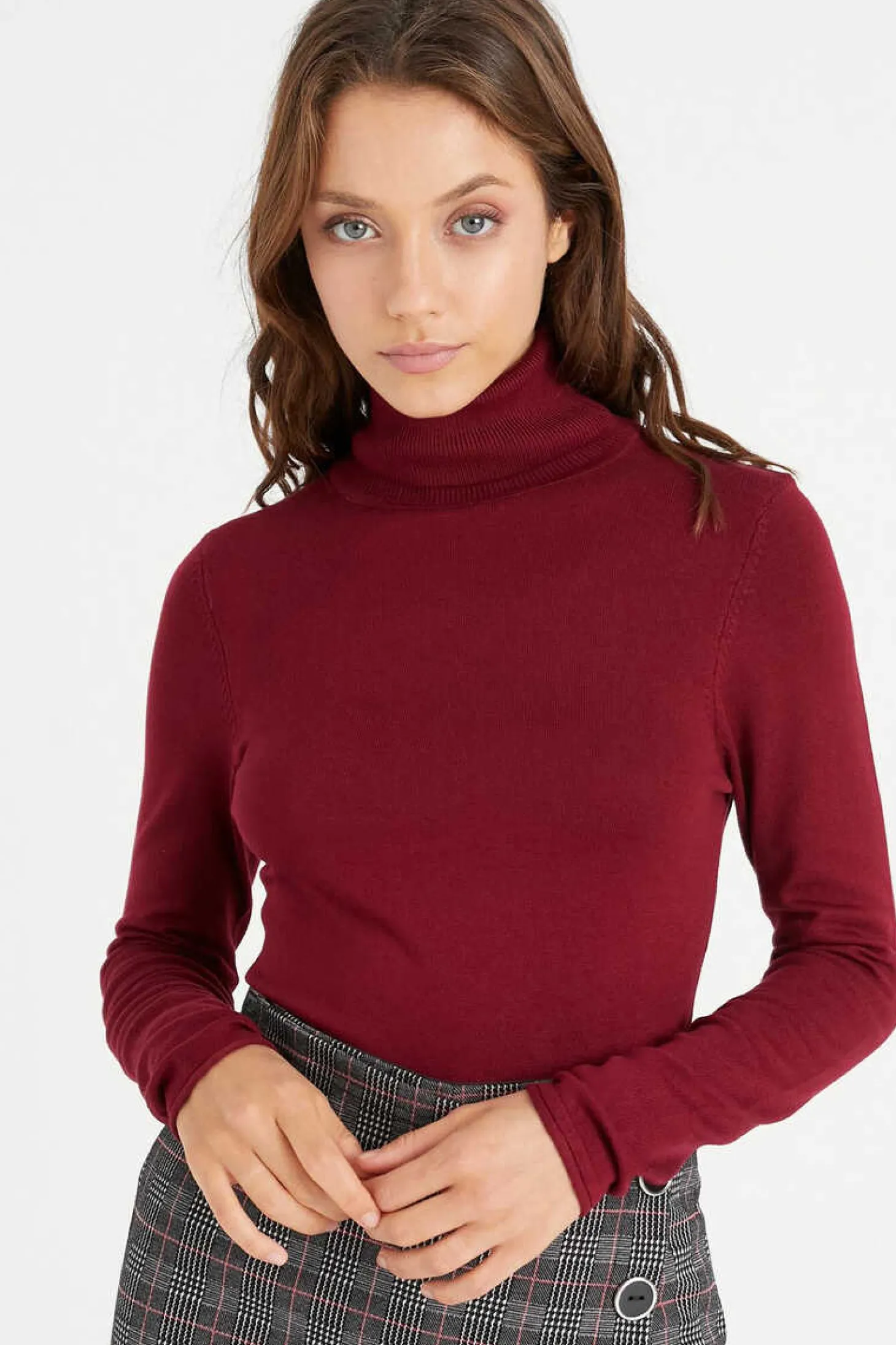 Camisola De Gola Alta