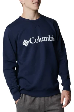 Camisola De Gola Redonda Com Logo Columbia™