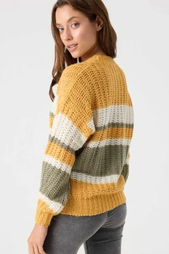 Camisola De Malha As Riscas