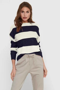 Camisola De Malha As Riscas