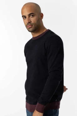 Camisola De Malha Bicolorida