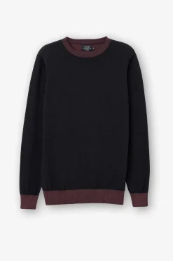 Camisola De Malha Bicolorida