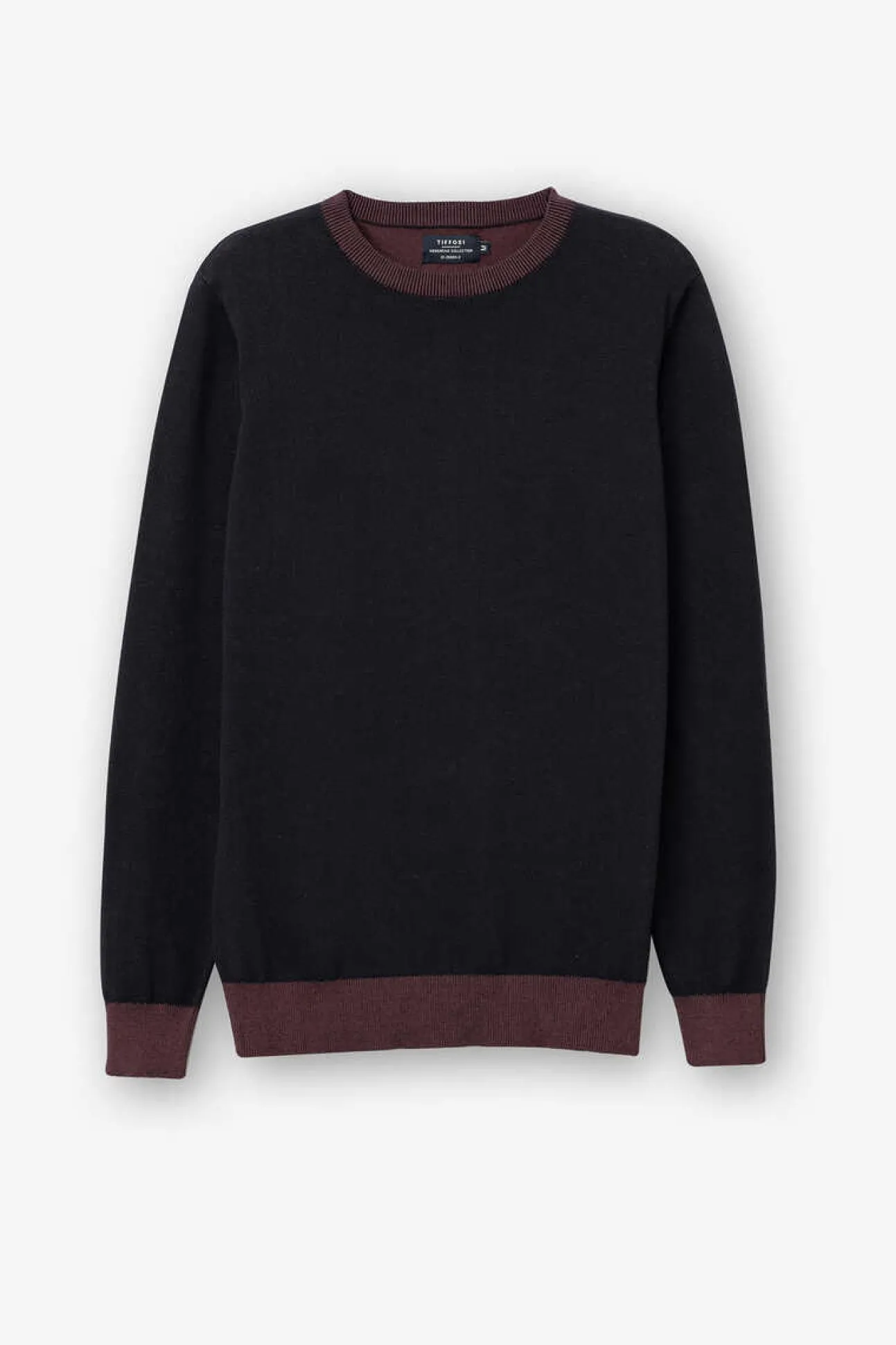 Camisola De Malha Bicolorida